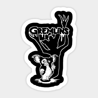 Gremlins poster Sticker